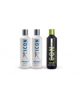 Icon Pack Cabello Encrespado Productos para el lavado y cuidado del cabello